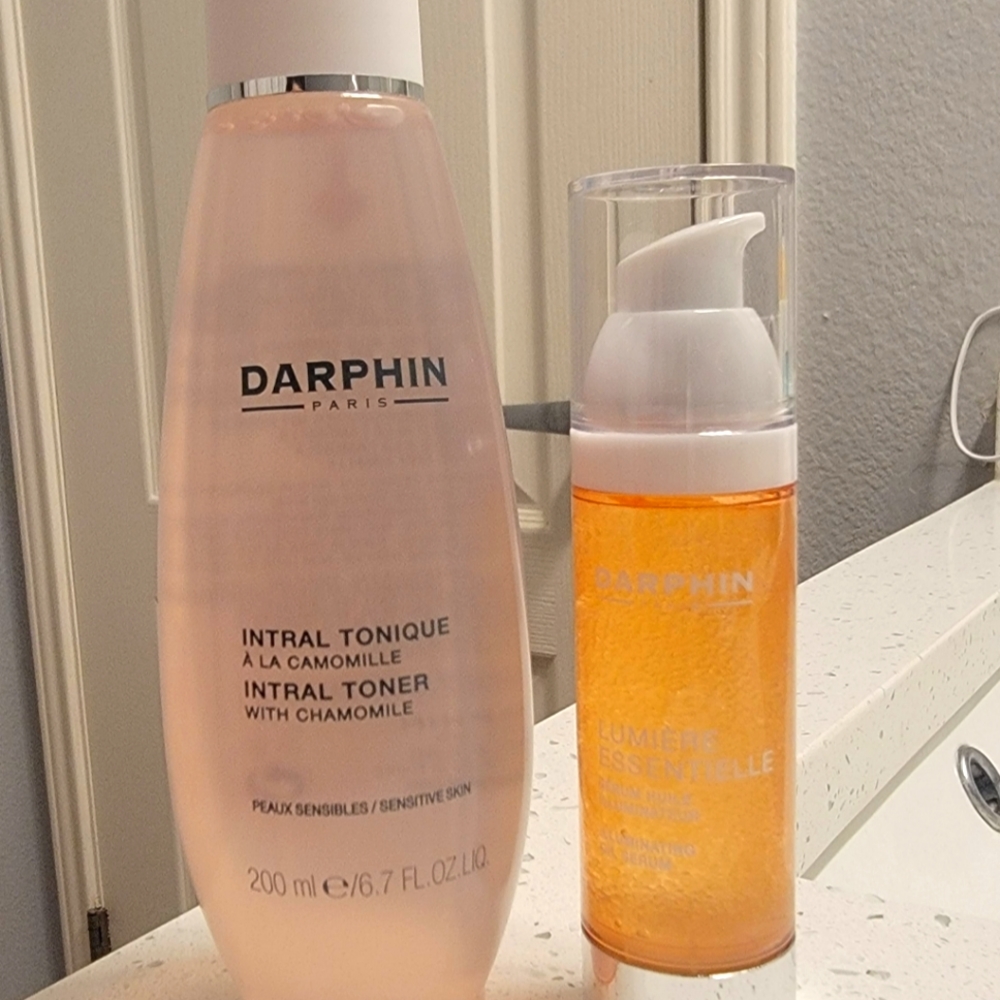 Darphin Paris Luxury Oil Serum and toner